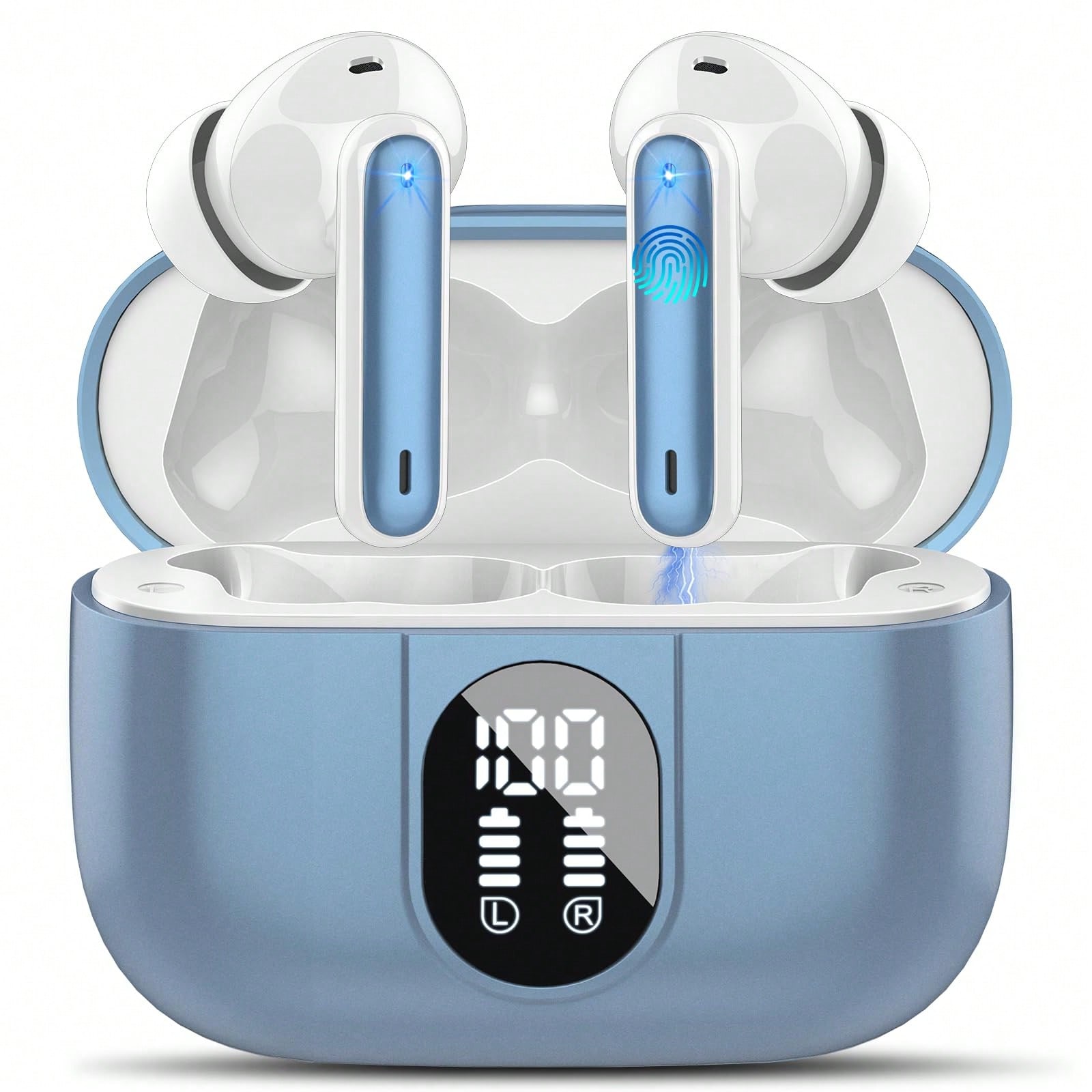 Noise Cancelling Headphone - Ordtop Csasan Wireless Earbuds, Wireless Headphones