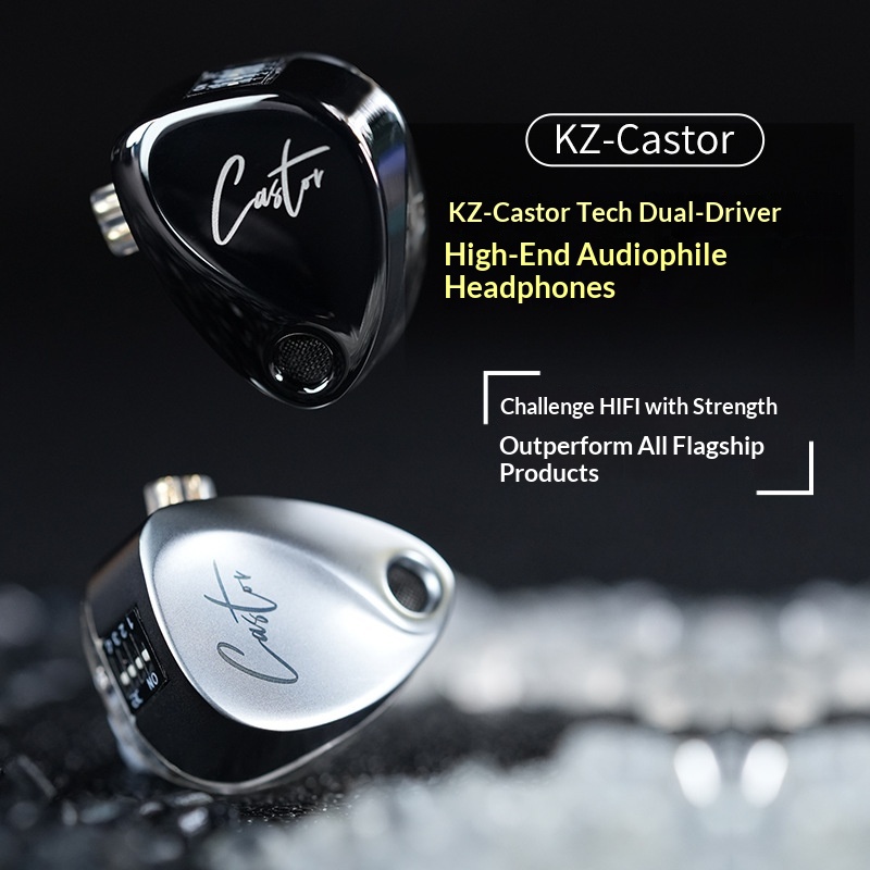 KZ Castor In Ear Wired Headpho - Audiophile Headphone Wired review and price