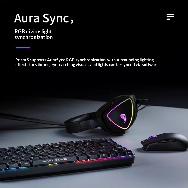 ROG Prism Lightweight Over-Ear - Gaming Headset Rgb review and price