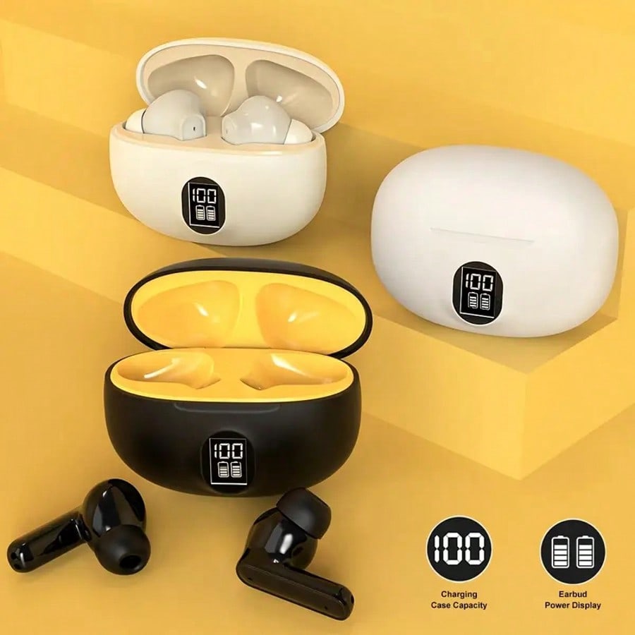 Wireless Earphones, Bluetooth  - Earbuds Charging Case review and price