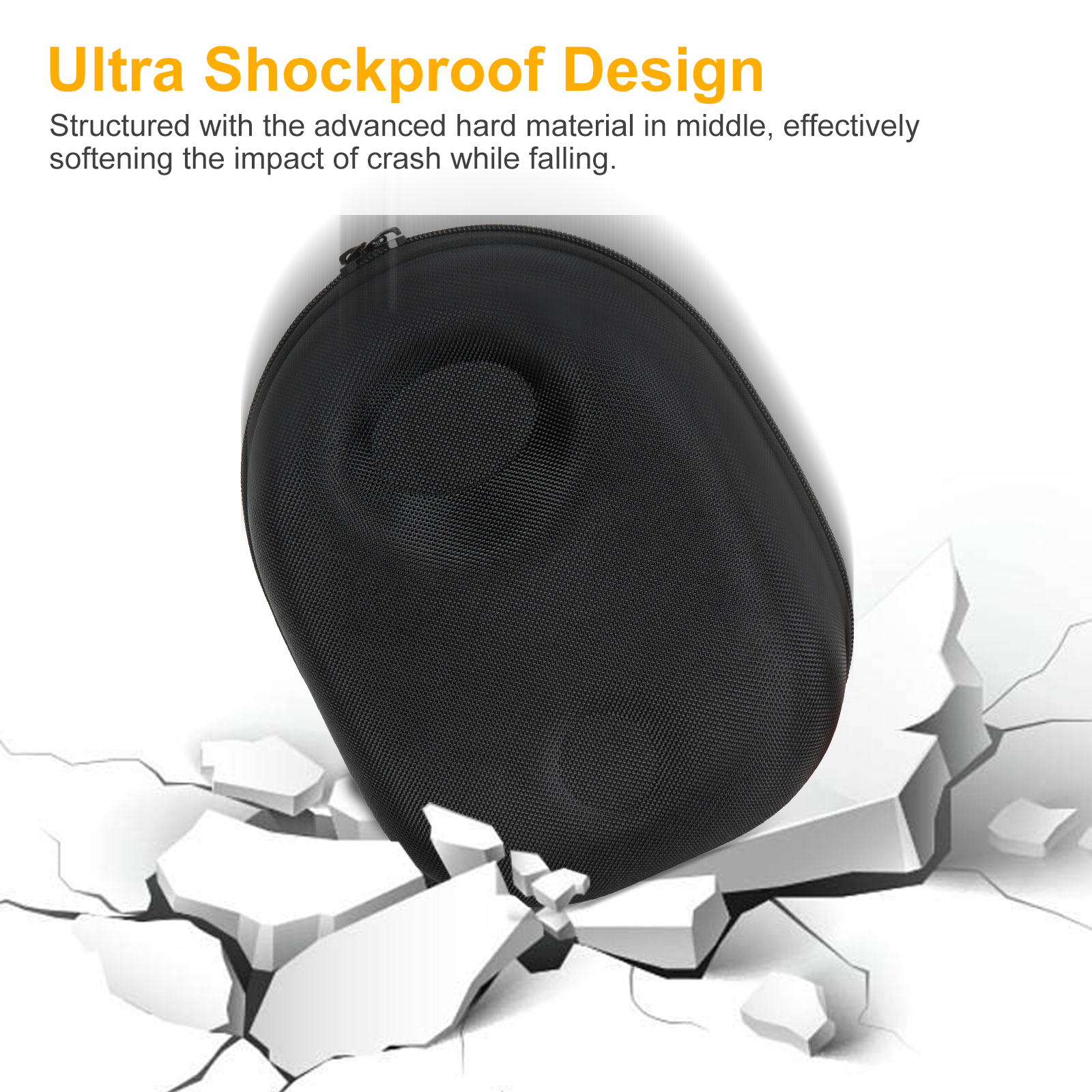 New Portable Hard EVA Protecti - Headphone Case Hard review and price