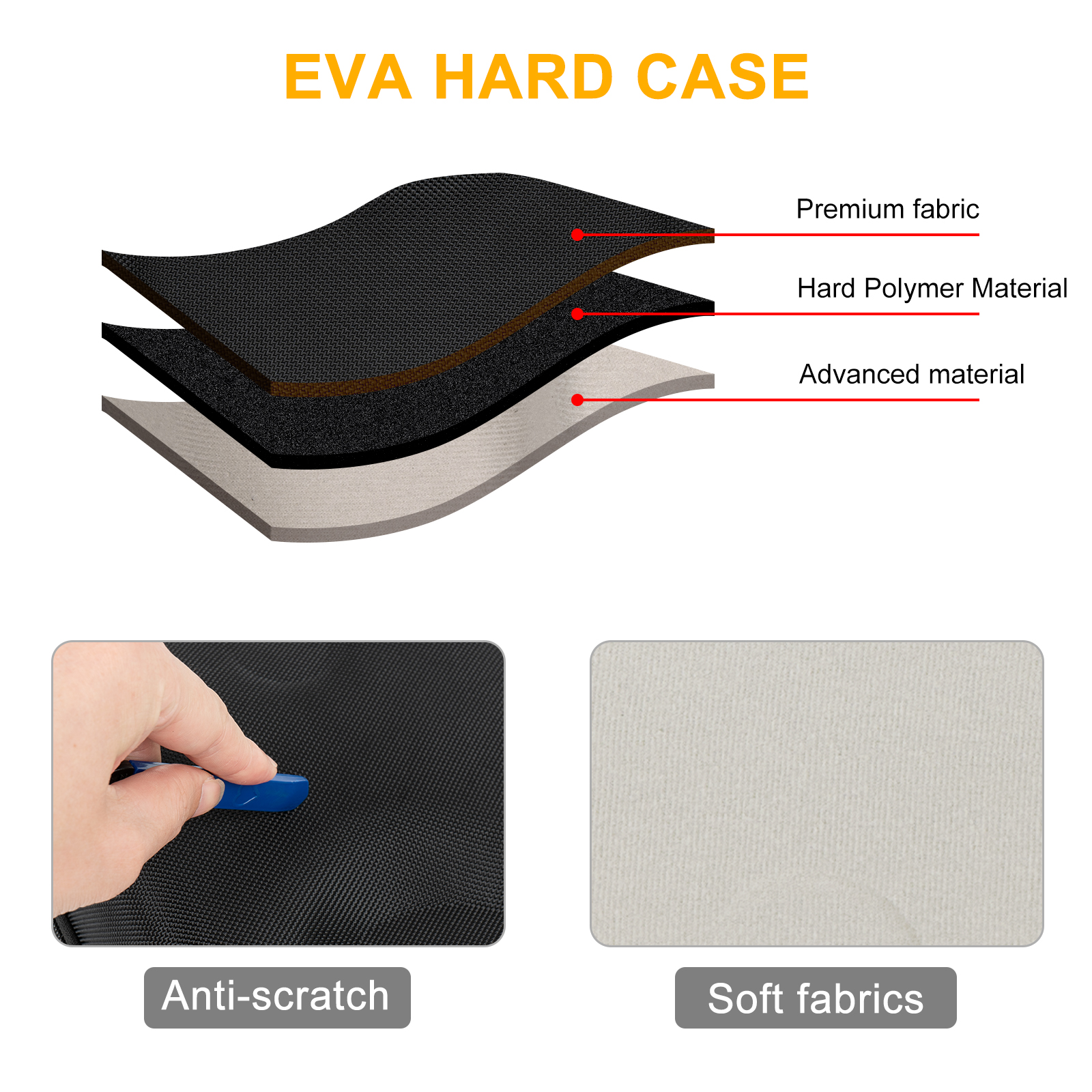 New Portable Hard EVA Protecti - Headphone Case Hard review and price