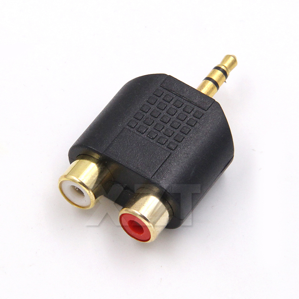 3.5mm Stereo Male To 2 RCA Fem - Earphone Splitter Jack review and price