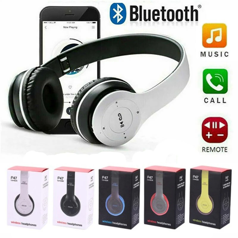 New P47 Headset Bluetooth Head - Bluetooth Headset On Ear review and price