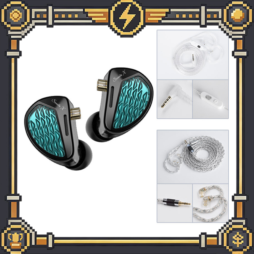 KZ Sonata X In-Ear Monitor Ear - Audiophile Headphone Wired review and price