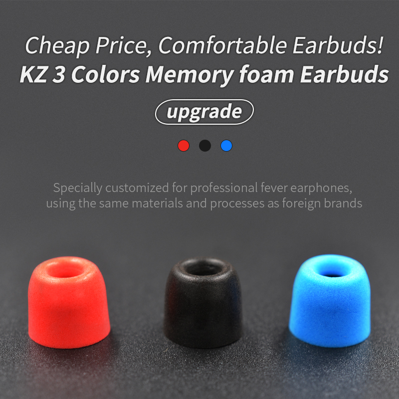 KZ Headset Ear Cap 3Pair(6PCS) - Earphone Foam Tip review and price