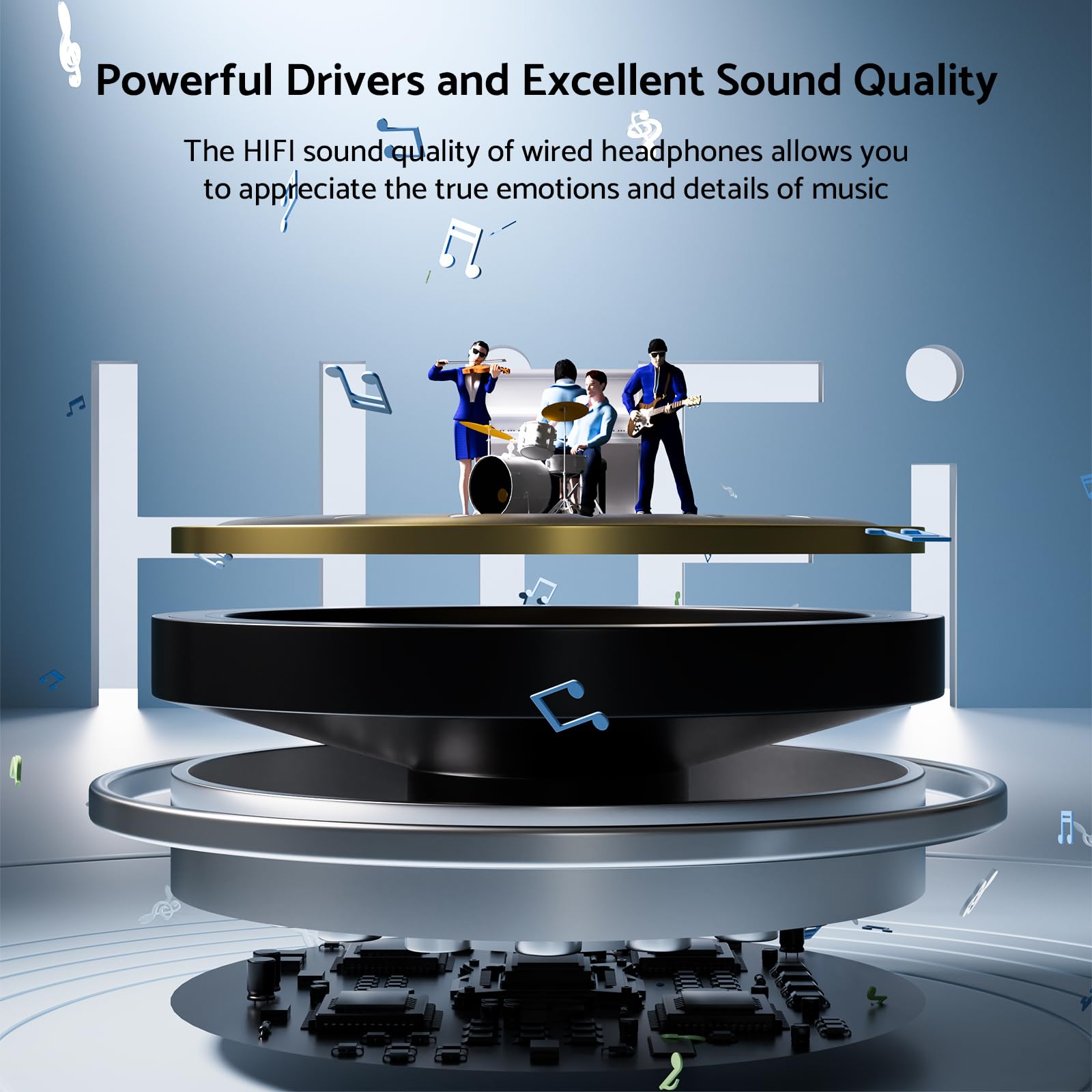 Type C 3.5mm HIFI Stereo Wired - Audiophile Headphone Wired review and price