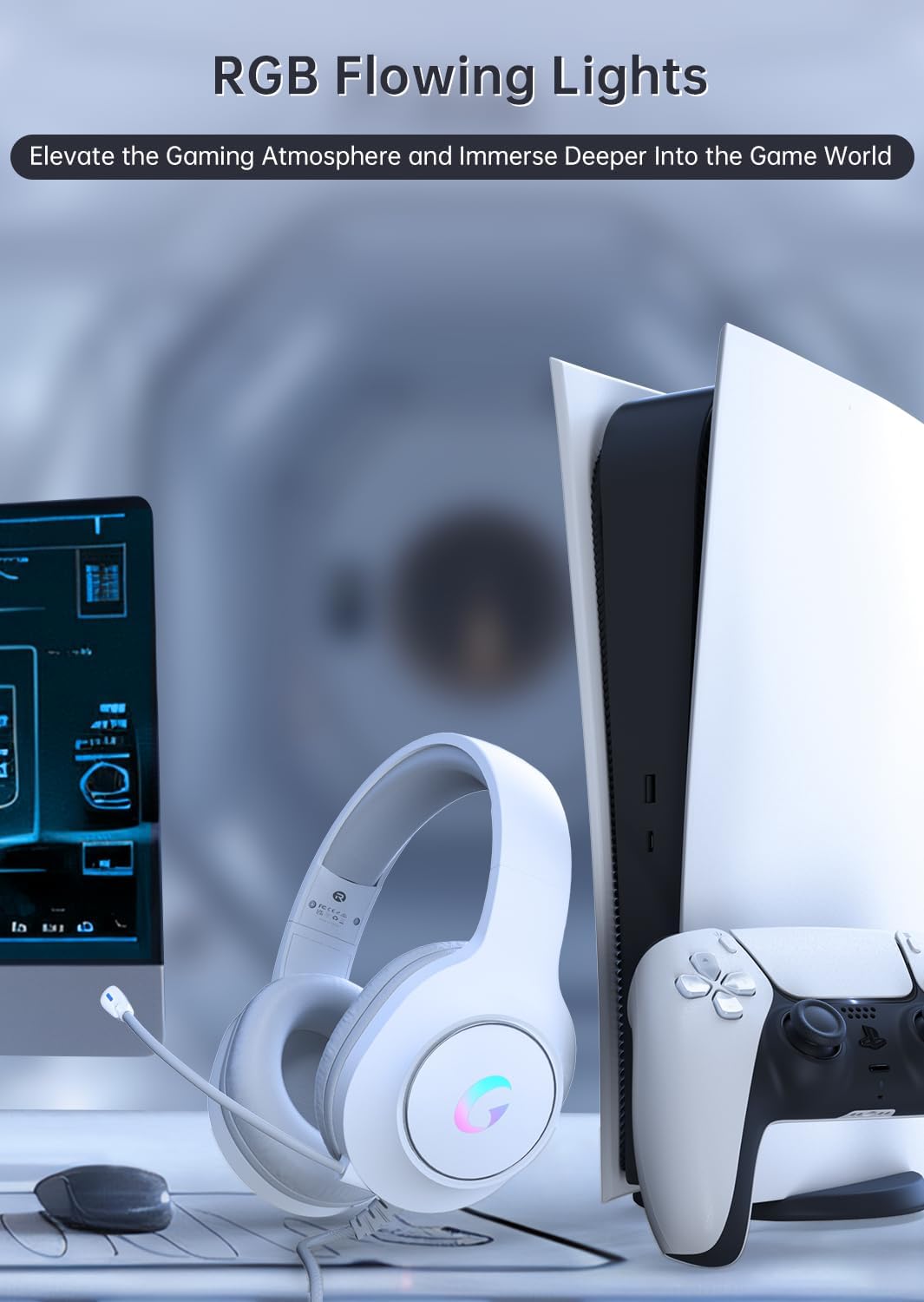 Gaming Headset With 7.1 Surrou - Noise Cancelling Headphone review and price