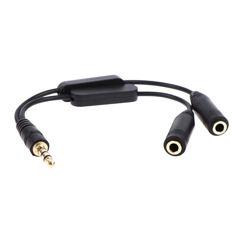1pc 1 In 2 Out 3.5mm Stereo Ma - Audio Splitter Y review and price