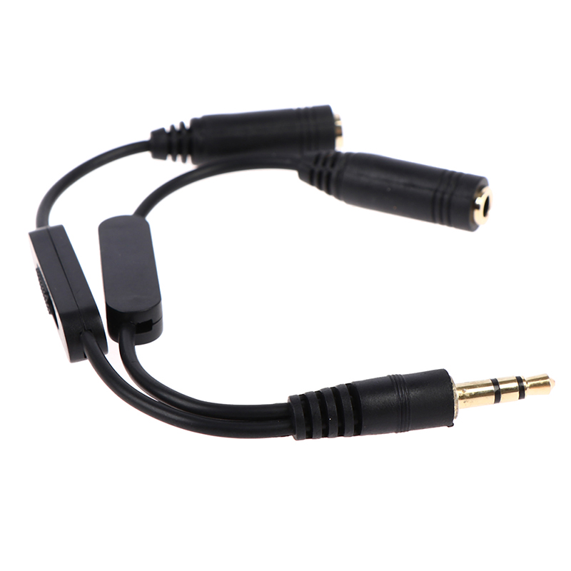 1pc 1 In 2 Out 3.5mm Stereo Ma - Audio Splitter Y review and price