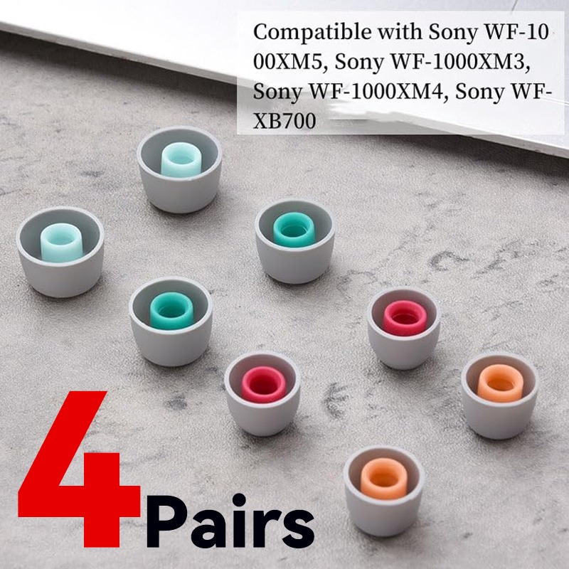 4/1Pairs for Sony Headphone Si - Silicone Ear Tip Replacement review and price