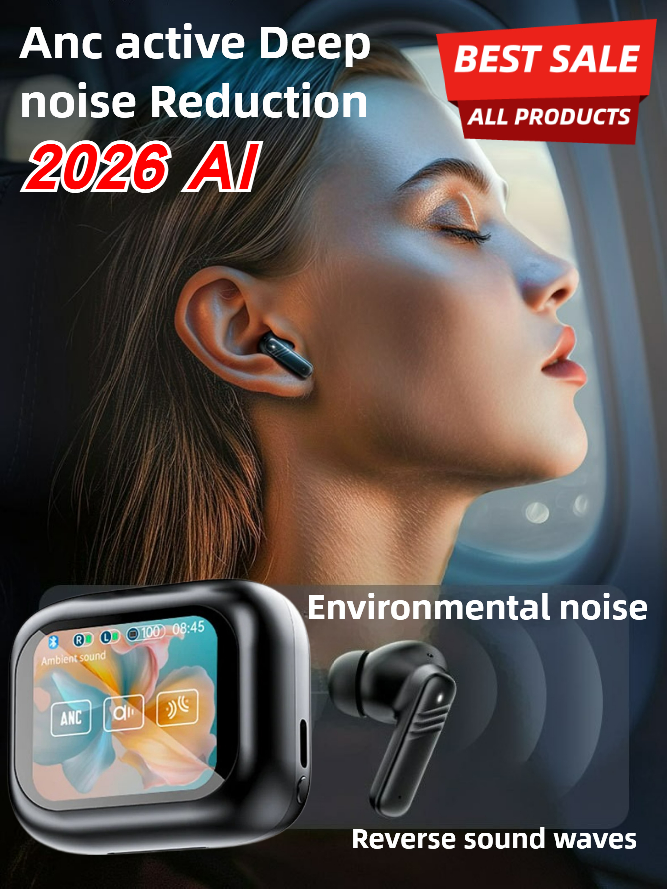 2026 NEW Professional ANC Earb - Noise Cancelling Headphone review and price