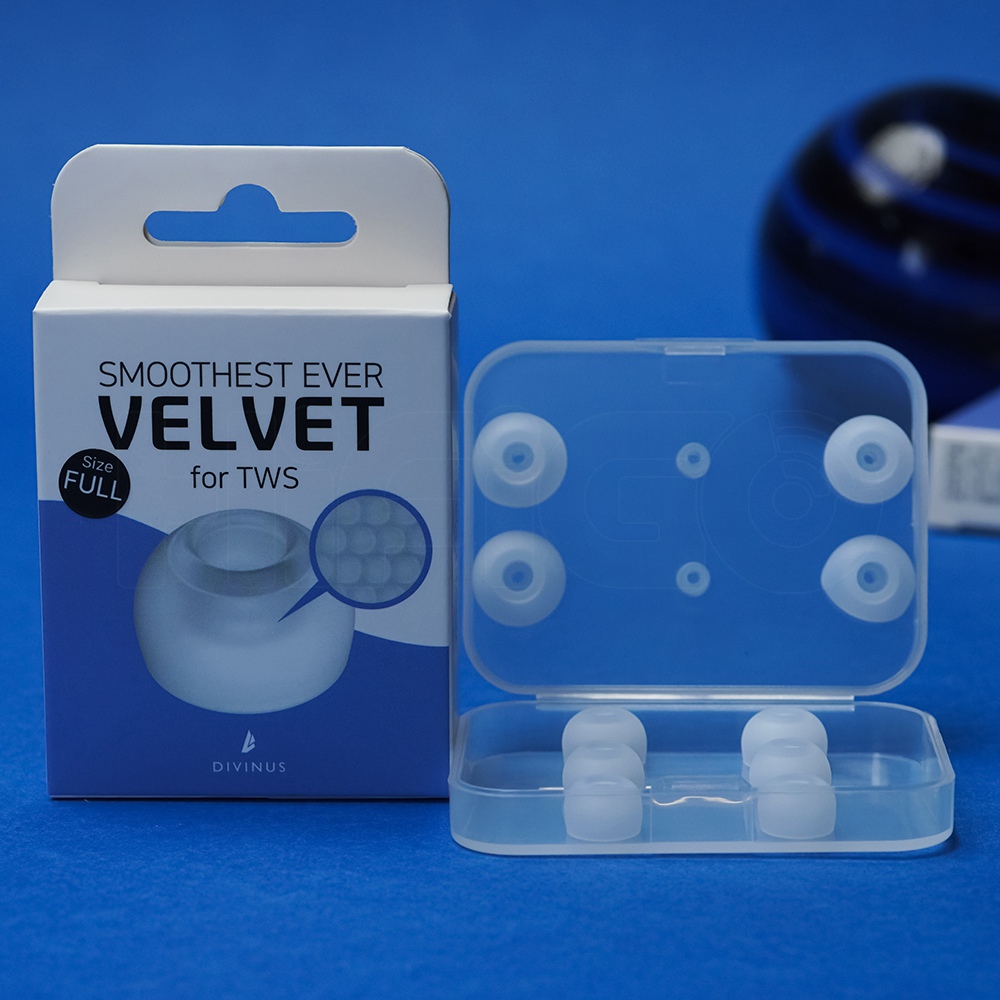 Divinus Velvet Eartips For TWS - Wireless Earbuds Tws review and price