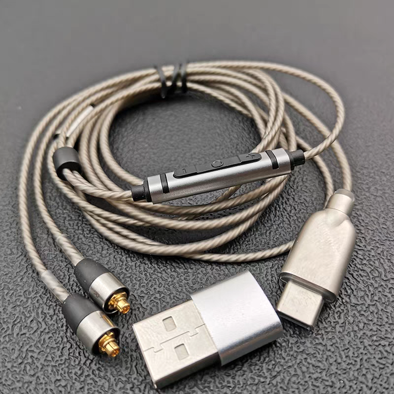 MMCX Plug Type-C Silver Plated - Wired Earphone Mic review and price