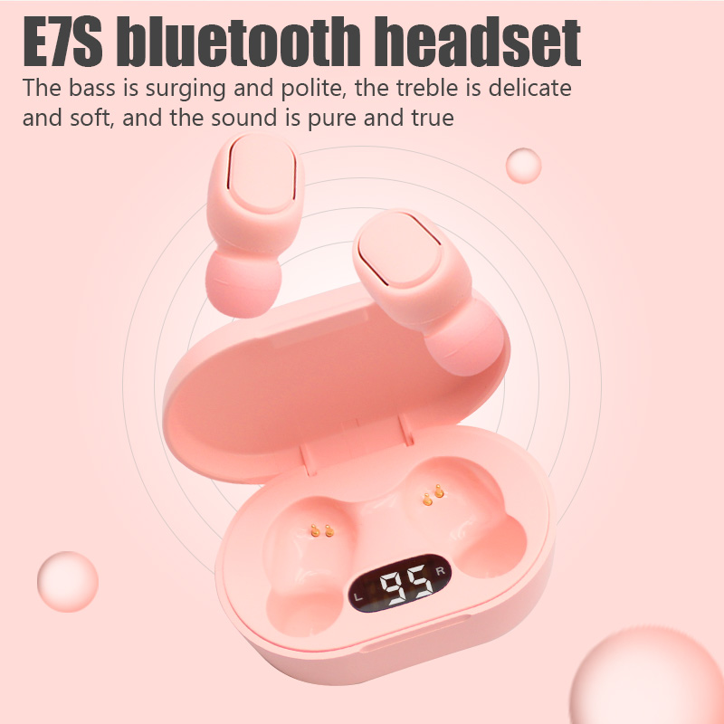 E7S TWS Fone Bluetooth Earphon - Bluetooth Headset On Ear review and price