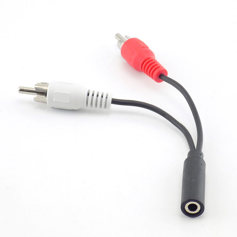 3.5mm RCA Female jack Stereo t - Cable Extension 3.5 review and price