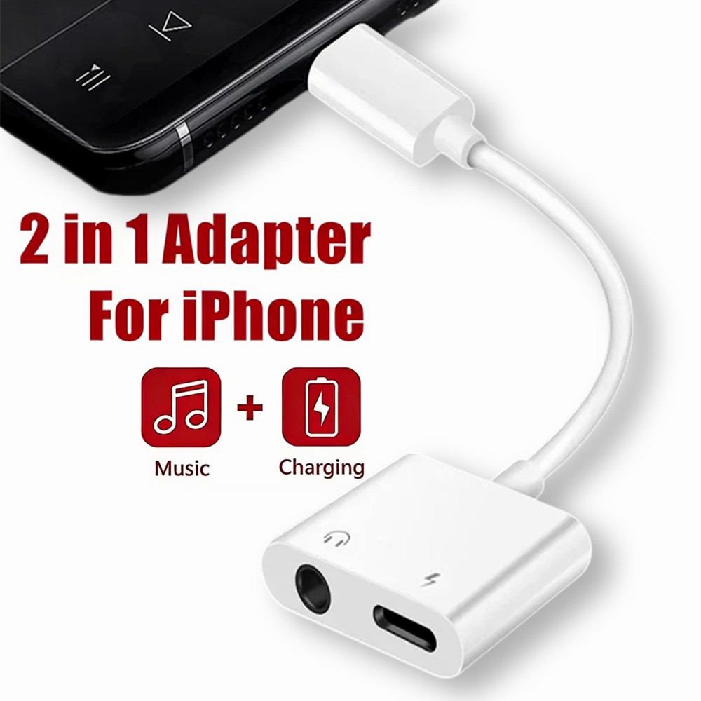 2 in 1 iOS to 3.5mm Jack Audio - Earphone Splitter Jack review and price