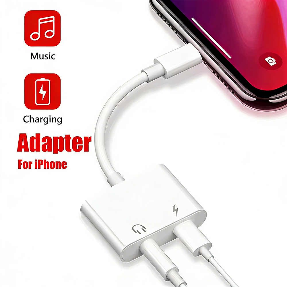 2 in 1 iOS to 3.5mm Jack Audio - Earphone Splitter Jack review and price