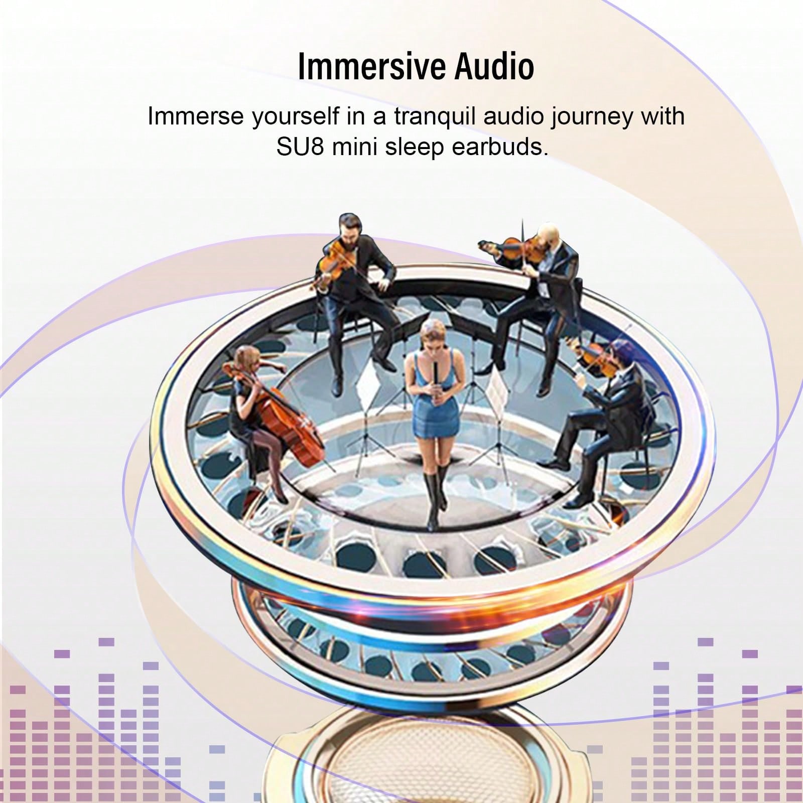 Sleep Earbuds Bluetooth 5.4 In - Earbuds Charging Case review and price