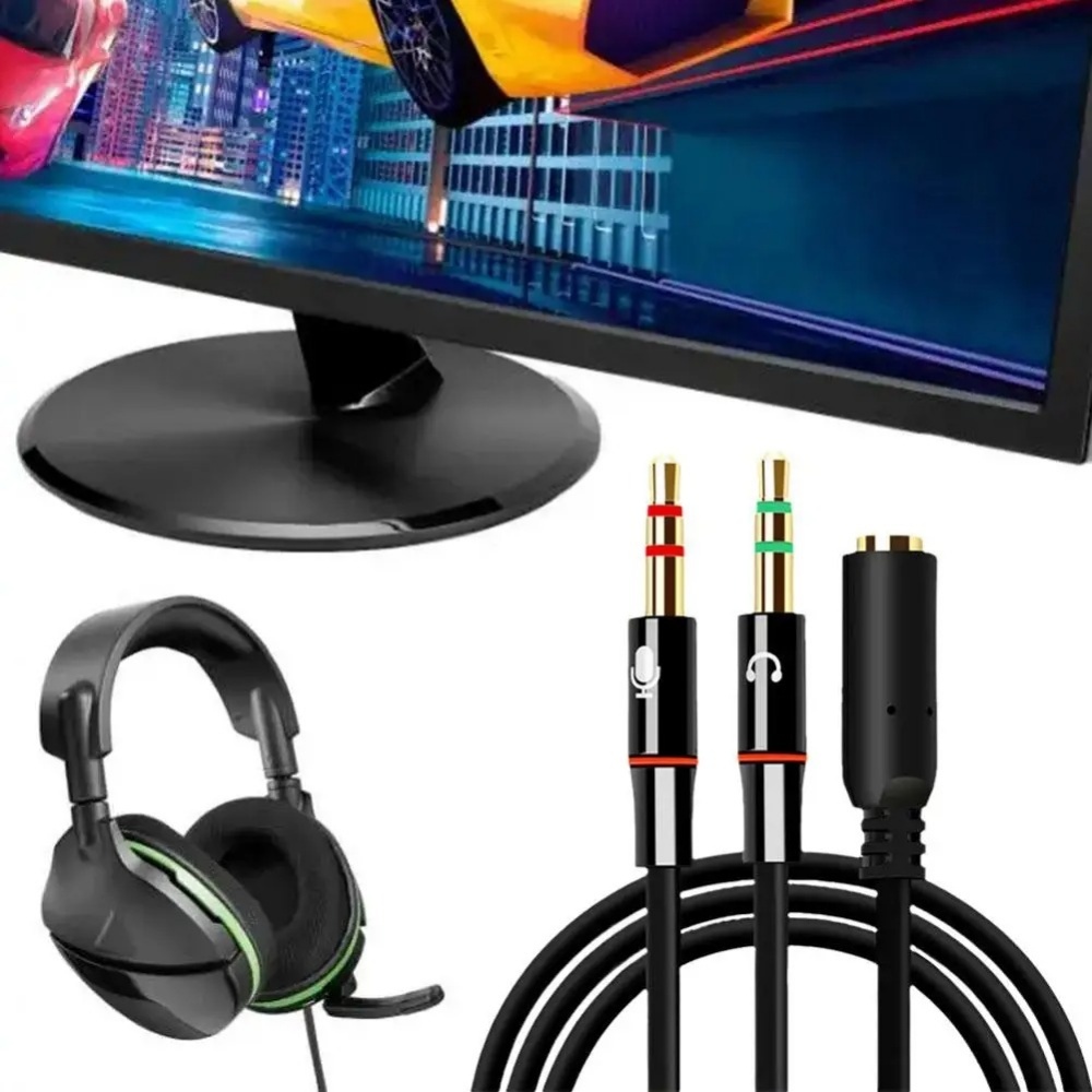 3.5mm Headphone Microphone Aud - Wired Earphone Mic review and price