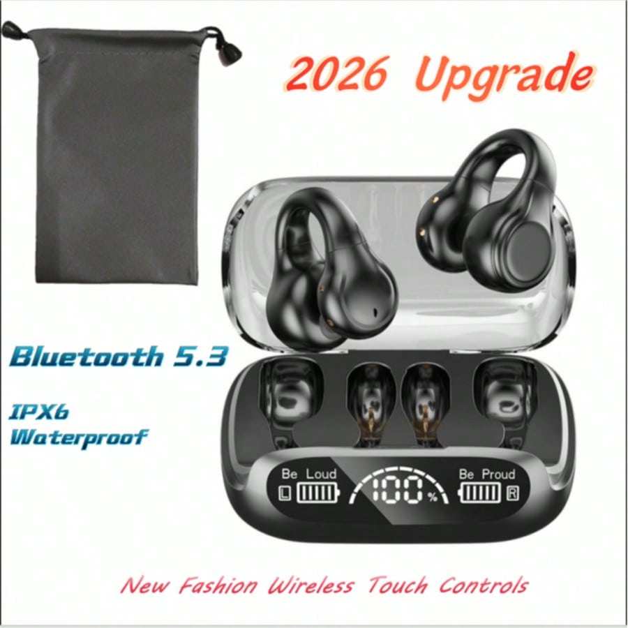2026 Upgrade Wireless Bone Con - Noise Cancelling Headphone review and price