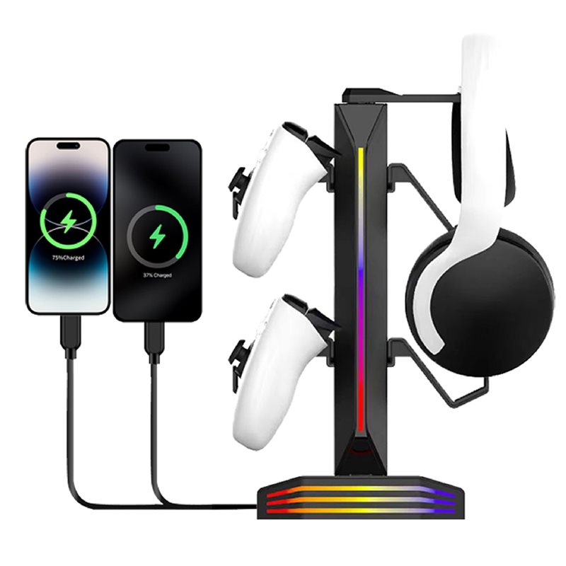 L62A Headphone Stand For Desk  - Gaming Headset Rgb review and price