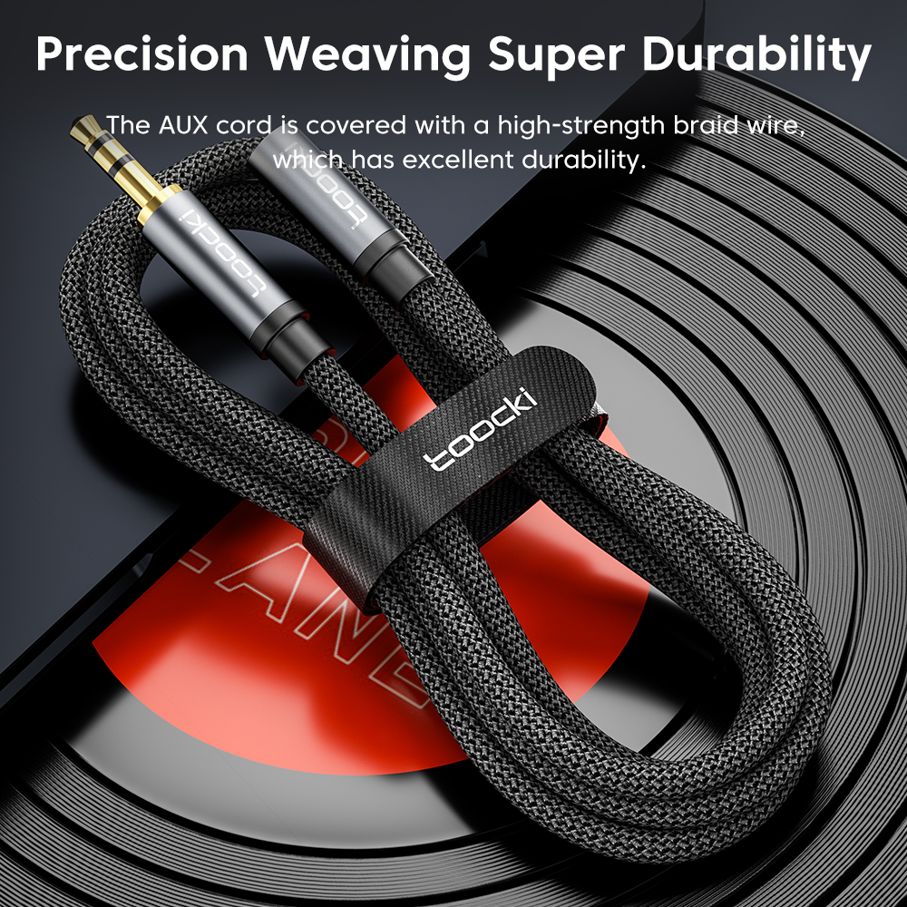 Toocki 3.5mm Jack Aux Cable Su - Cable Extension 3.5 review and price