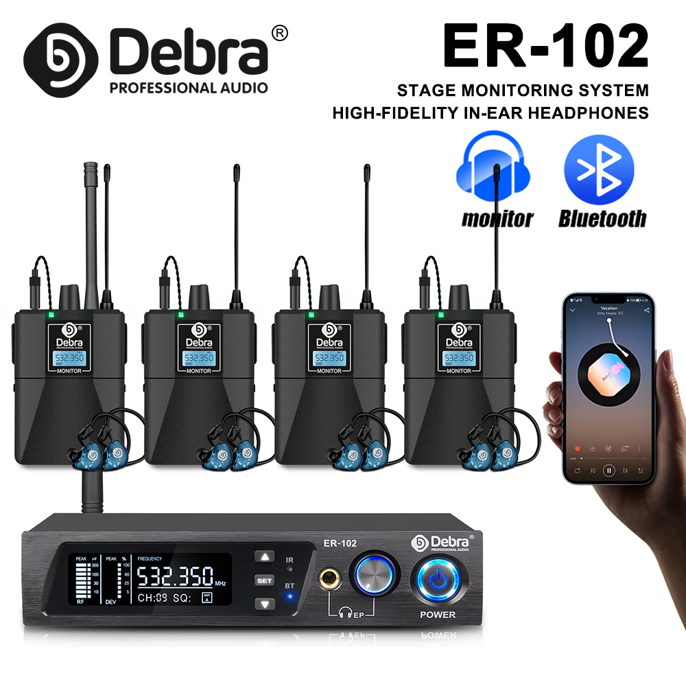 Debra ER-102 UHF IEM In Ear St - In Ear Monitor Iem review and price
